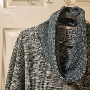 Calvin Klein Performance Cowl Neck Crossover Front Sweater- Women's size Medium